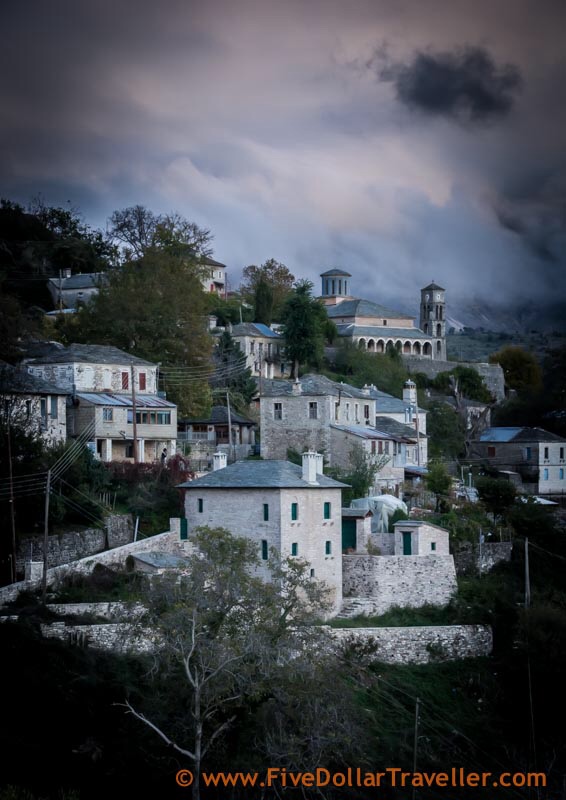 Kalyrites town Greece