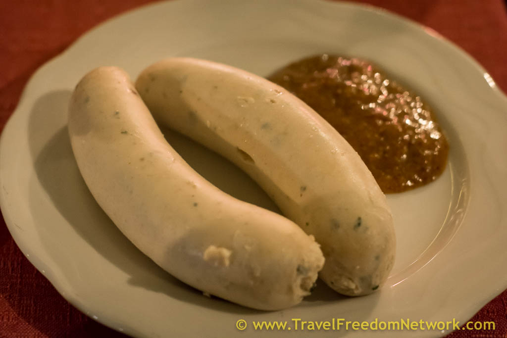munich food Podcast - Weisswurst – White sausage with mustard
