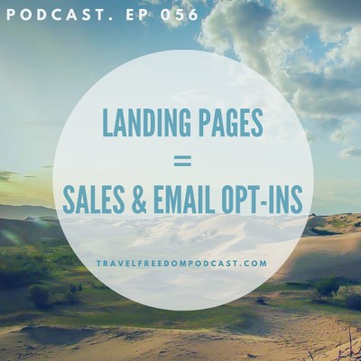 056 Landing pages = Sales & Email opt-ins