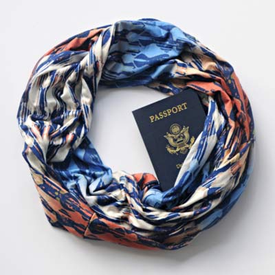 Travel Scarf from Beers & Beans