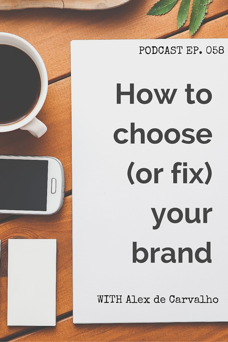 How to choose or fix your brand - IBM's Social Media Strategist, Alex de Carvalho, explains how to create a brand that clearly identifies you and your company and that can grow with you as your company develops. Plus, how to evolve or re-brand when things aren't working out.