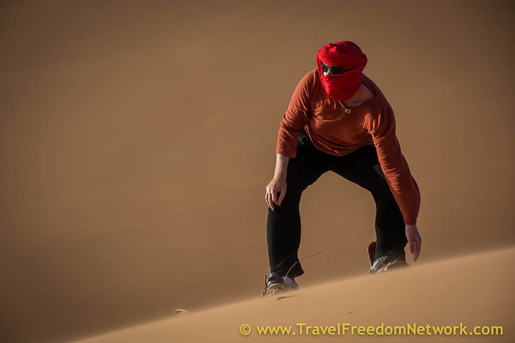 Sandboarding Sahara Morocco