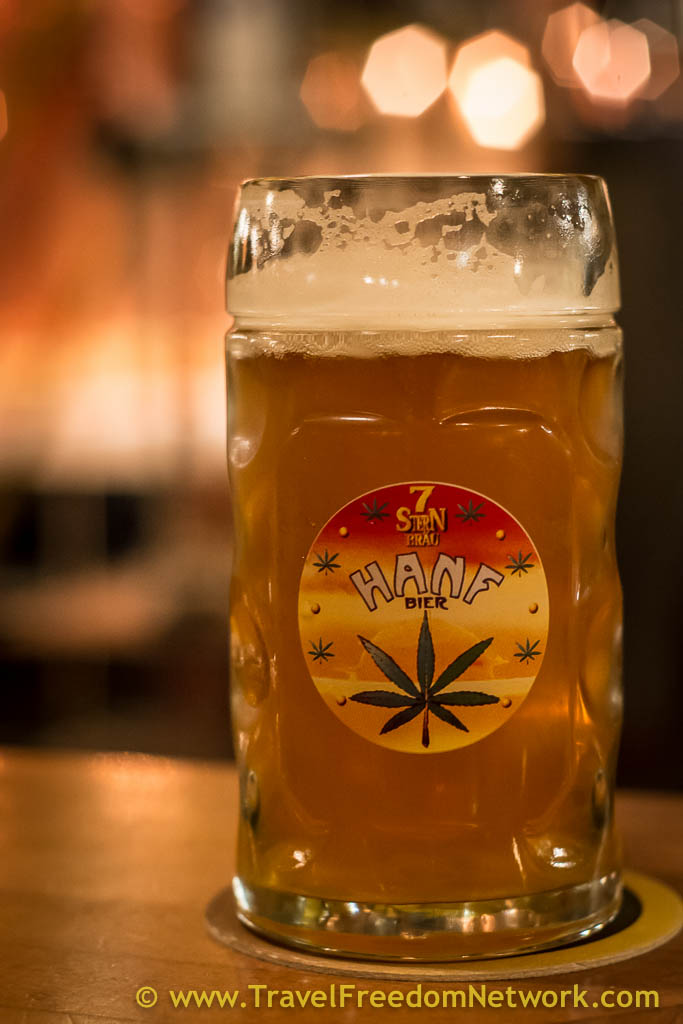 Hemp Beer from 7 Stars brewery Vienna