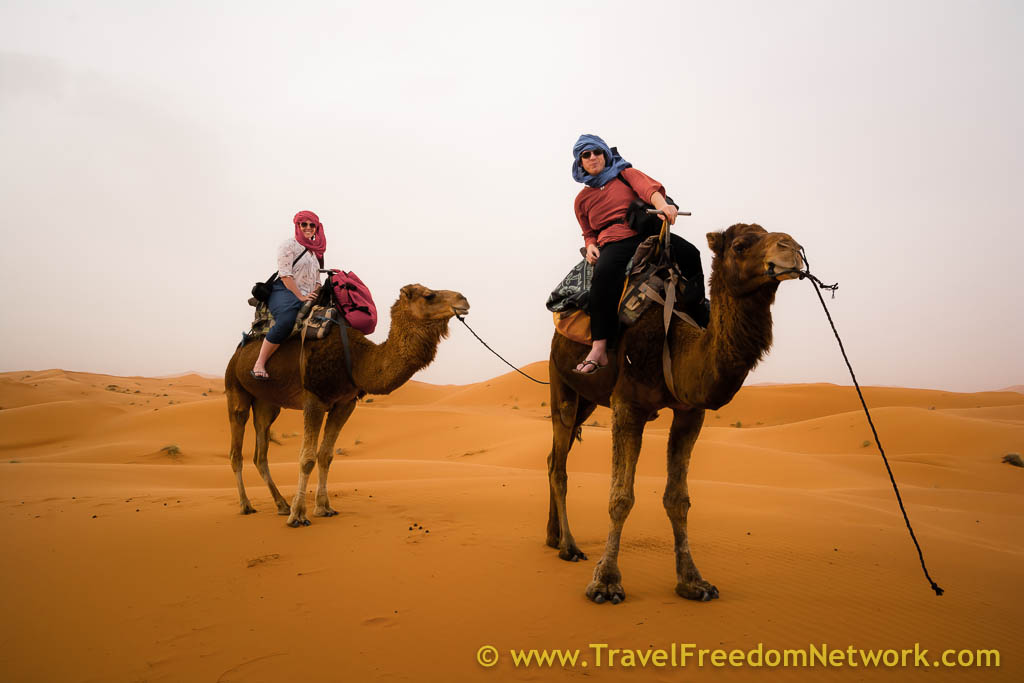 camel riding sahara desert - best and worst travel of 2015